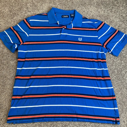 mens short sleeve striped polo shirts