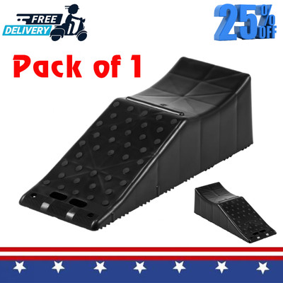 Car Service Ramp, 1 Piece 20000 lbs/10 ton Loading Capacity, 5.5'' Lift Car Ramp
