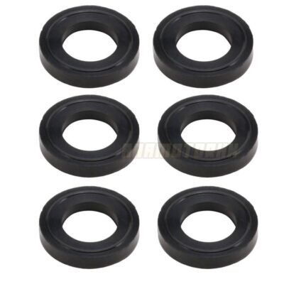 6 Valve Cover Bolt Seal Rubber Mounting For Kawasaki KLR650