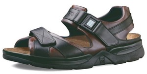 Mephisto Shark Fit Dark Brown Waxy/ Black Waxy Comfort Sandal Mens 40-48  NEW!!! | eBay