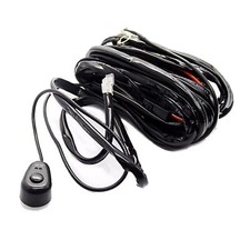 12V 40A Wiring Harness Kit Fuse ON OFF Switch Relay For LED Fog Work Light Bar
