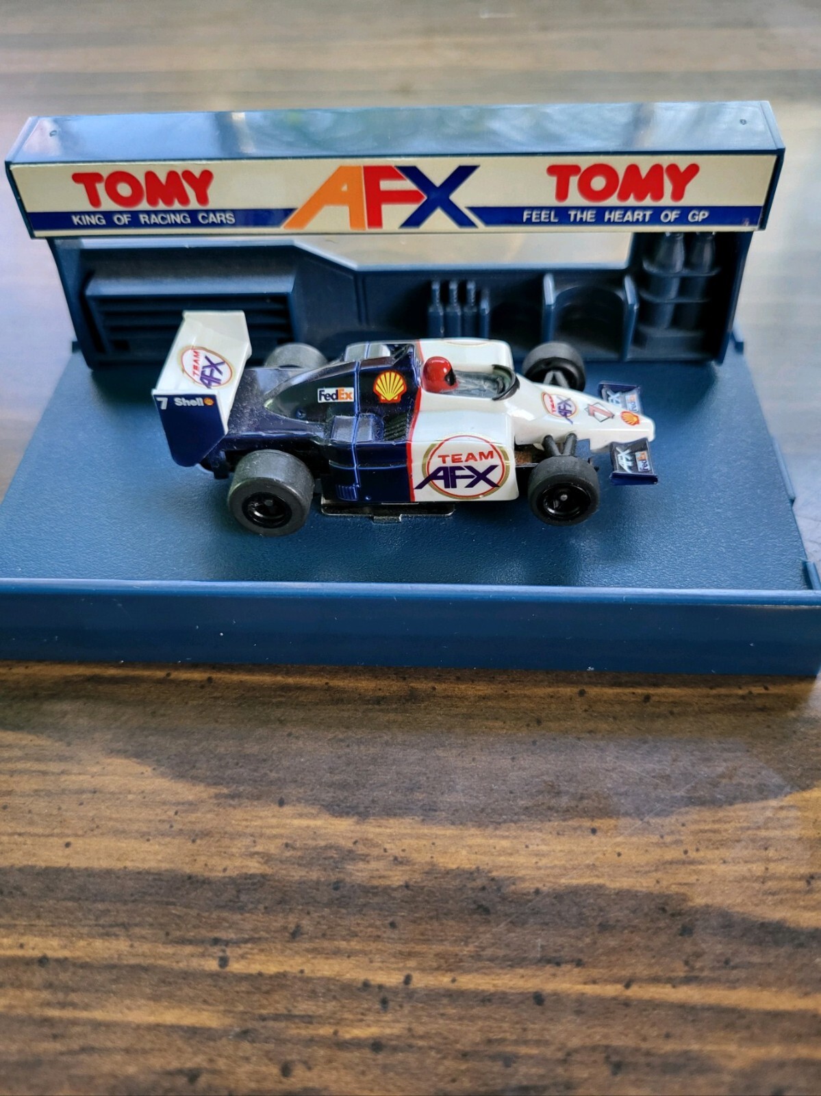 AFX SRT FED EX # 7 SCALE MASTER INDY SLOT CAR,MINT NEVER BEEN RAN MUST SEE !!!!