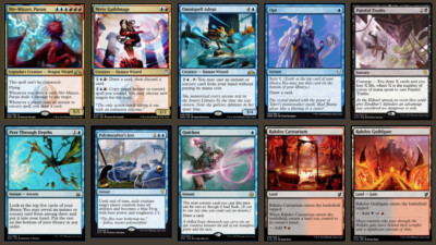 mtg kess commander deck Kess - Commander Series - MTG Stitched Playmat