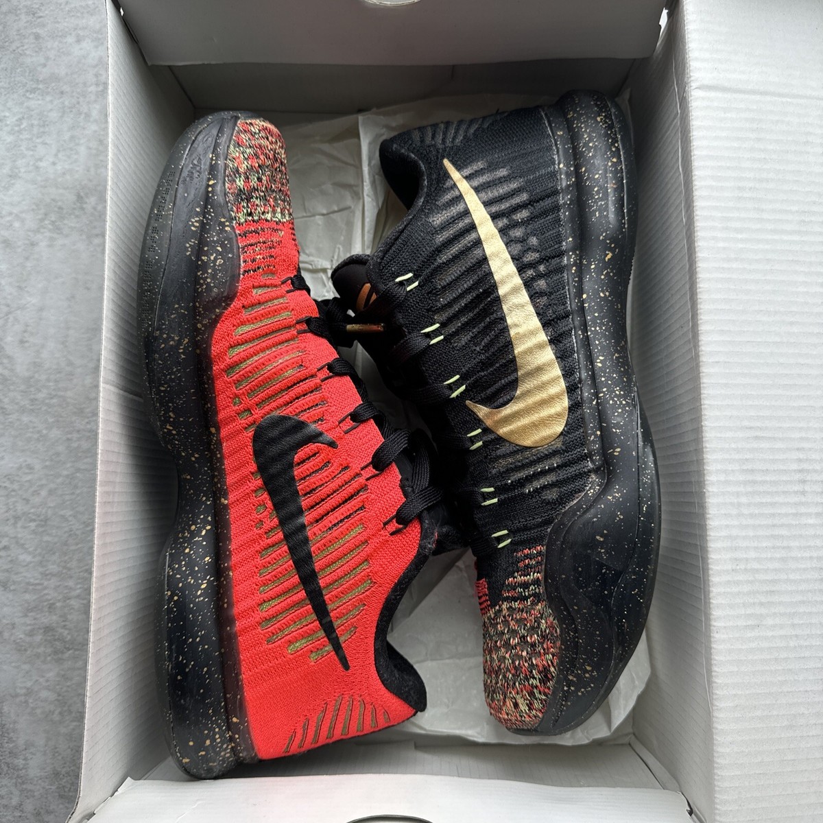 Kobe X Elite Low Xmas Christmas RARE sz 8.5 | eBay