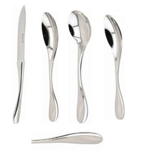 Dinner Utensils Spoon Knife Soup Desser for Restaurant and Cafe Use