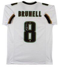 Mark Brunell Signed Jaguars Jersey (Beckett) Jacksonville's 3×Pro Bowl QB
