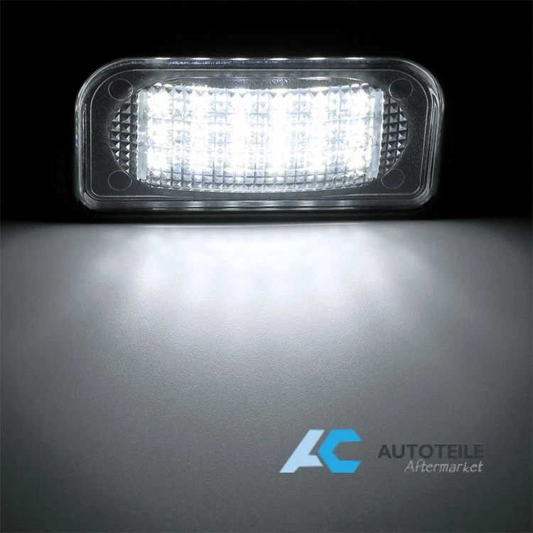 Iluminación de matrícula LED para Chrysler Crossfire Mercedes-Benz Clase C CLK SL - Imagen 3 de 3