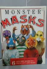 MONSTER MASKS 6 LIFE SIZE MASKS 1989