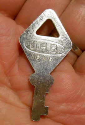 1 O.H.G. ohg dhg Luggage Suitcase Briefcase Other Key Number 1616