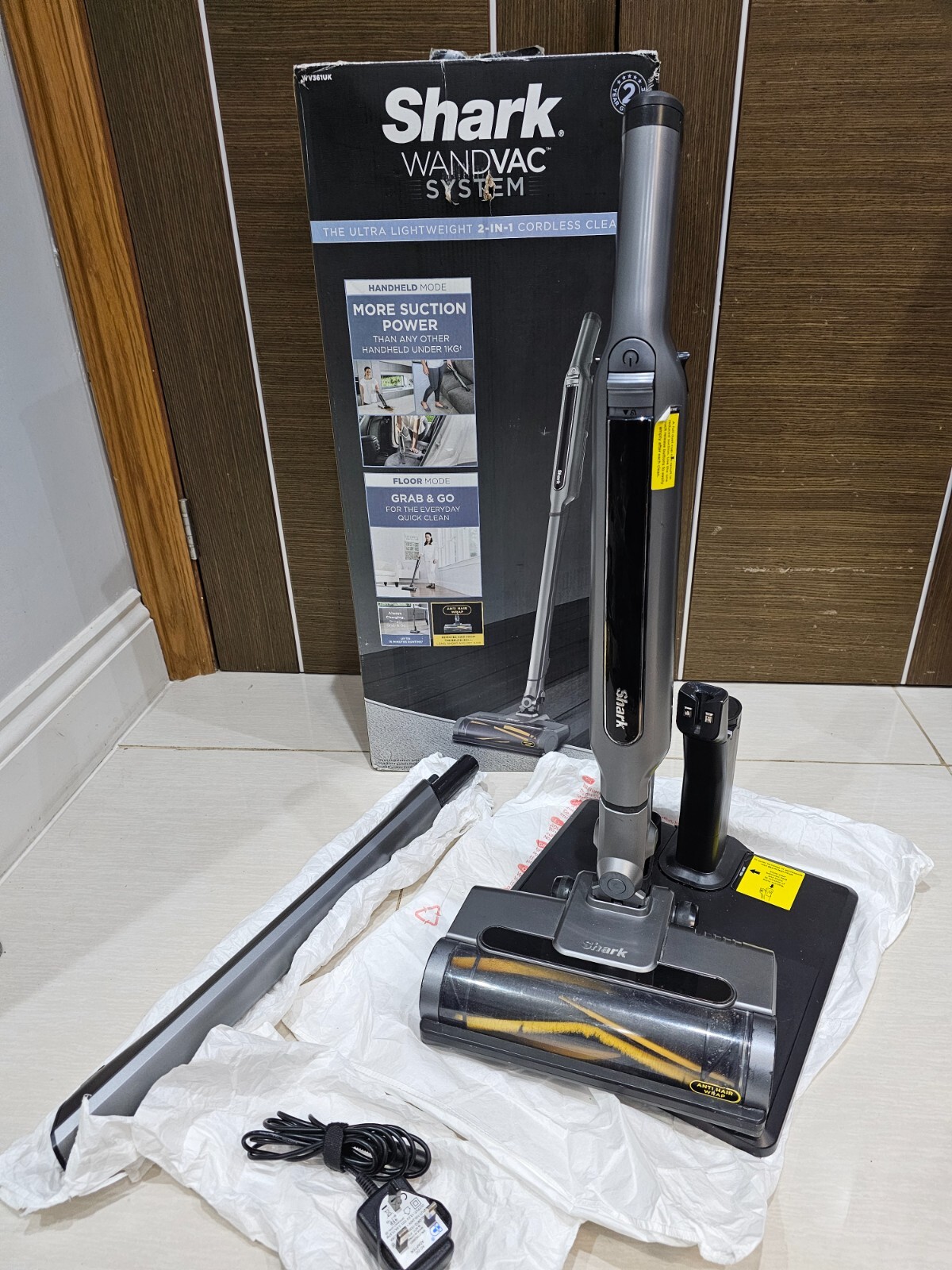 Shark WandVac System 2in1 WV361UK Cordless Handheld Vacuum Cleaner