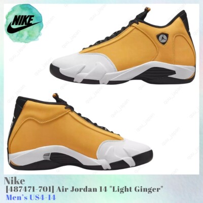 Buy Size 10.5 - Jordan 14 Retro Light Ginger 2022 online | eBay