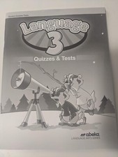 Abeka Language 3 Quizzes & Tests Booklet 5th ...