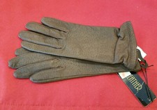 Vintage Soft Leather Dark Brown Gloves - NWT - Size S/M - Women's  gw2