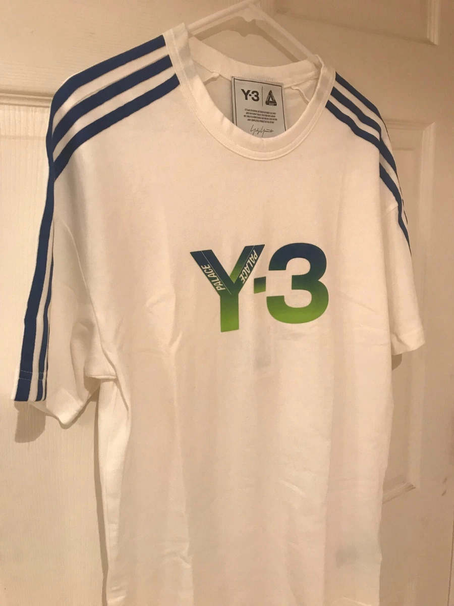 Y-3 Palace Collaboration Logo Jersey Style Tee BNWT Small y3