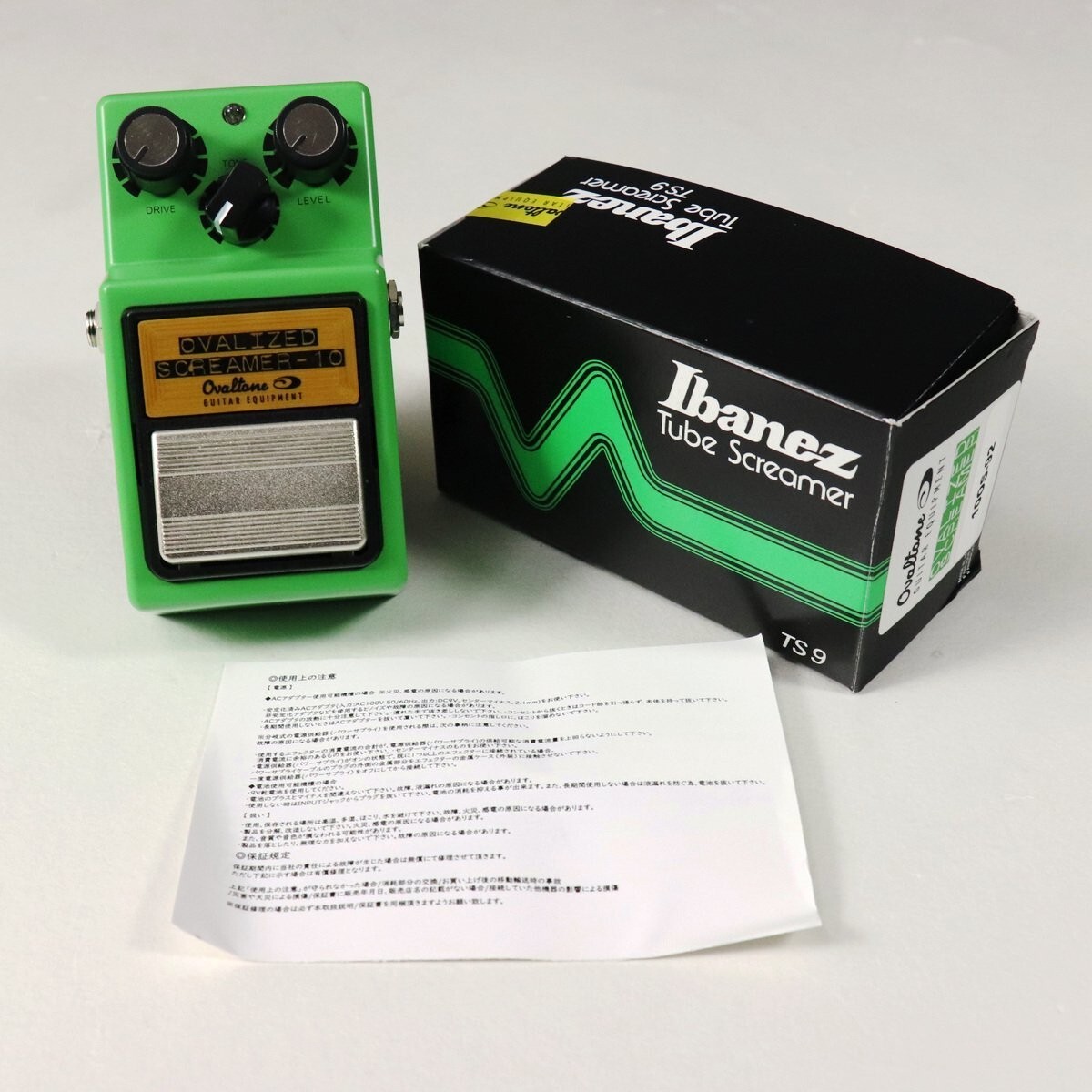 USED Ovaltone OVALIZED SCREAMER-10 Overdrive Guitar Effects