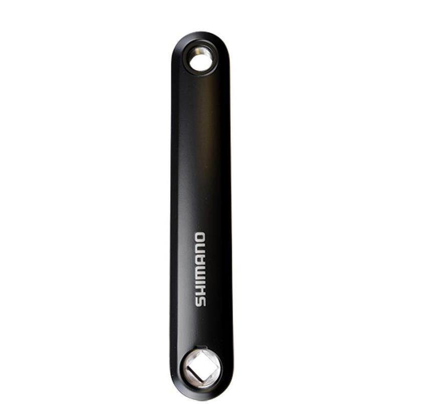 Shimano FC-E6000 manivelle gauche 175mm alu noir pour moteur vélo électrique VAE