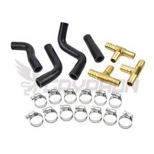 Upgrade Turbo Coolant Line Repair Hose Kit For BMW N63 X5 X6 50iX 550i 650i 750i