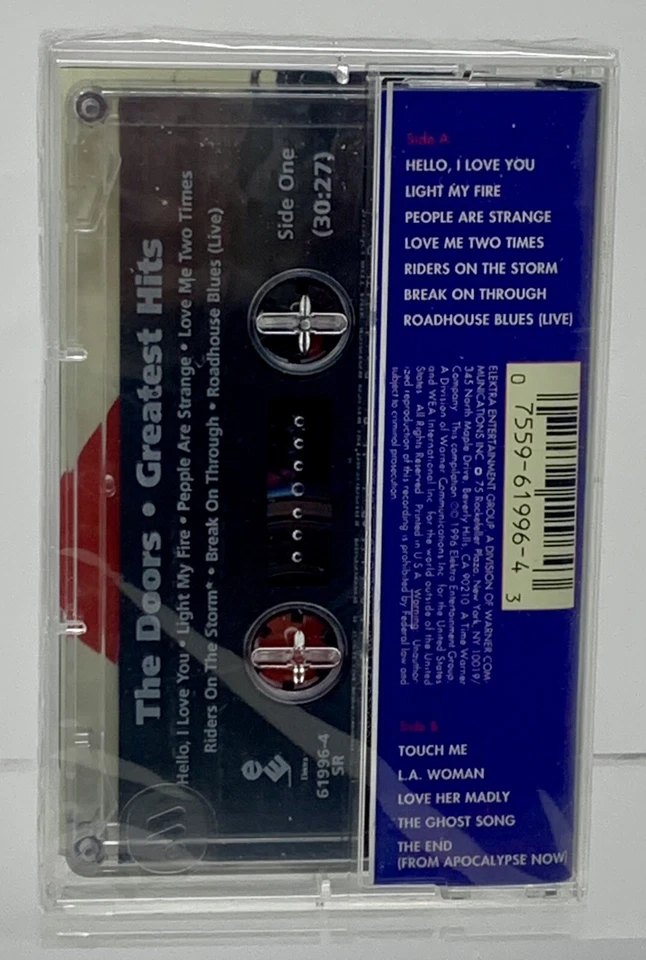 The Doors  - Greatest Hits 1996 Cassette Factory Sealed Elektra Records - Image 3 of 4