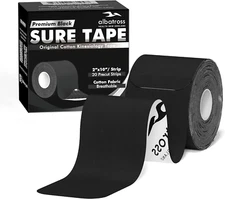 KT Tape Cotton 10" Precut 20 Strips Kinesiology Therapeutic Elastic Latex Free