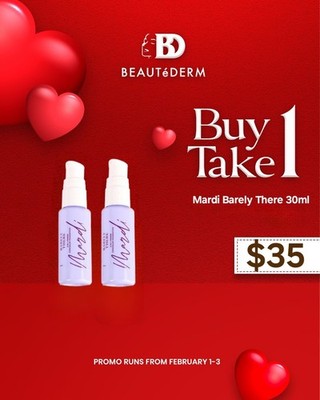 Beautederm Barely There  3in1 - 30ml. Free Shipping!