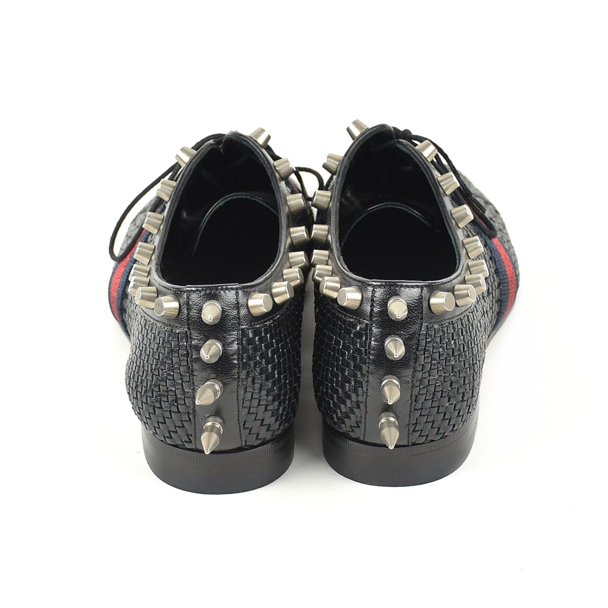 Gucci Dress Shoes Black With Sherry Line Size 10 US About10.5 For Men thumbnail 23