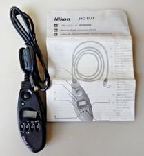 Nikon MC-EUI Remote Cord Cable Instruction Booklet, new battery NEVER USED