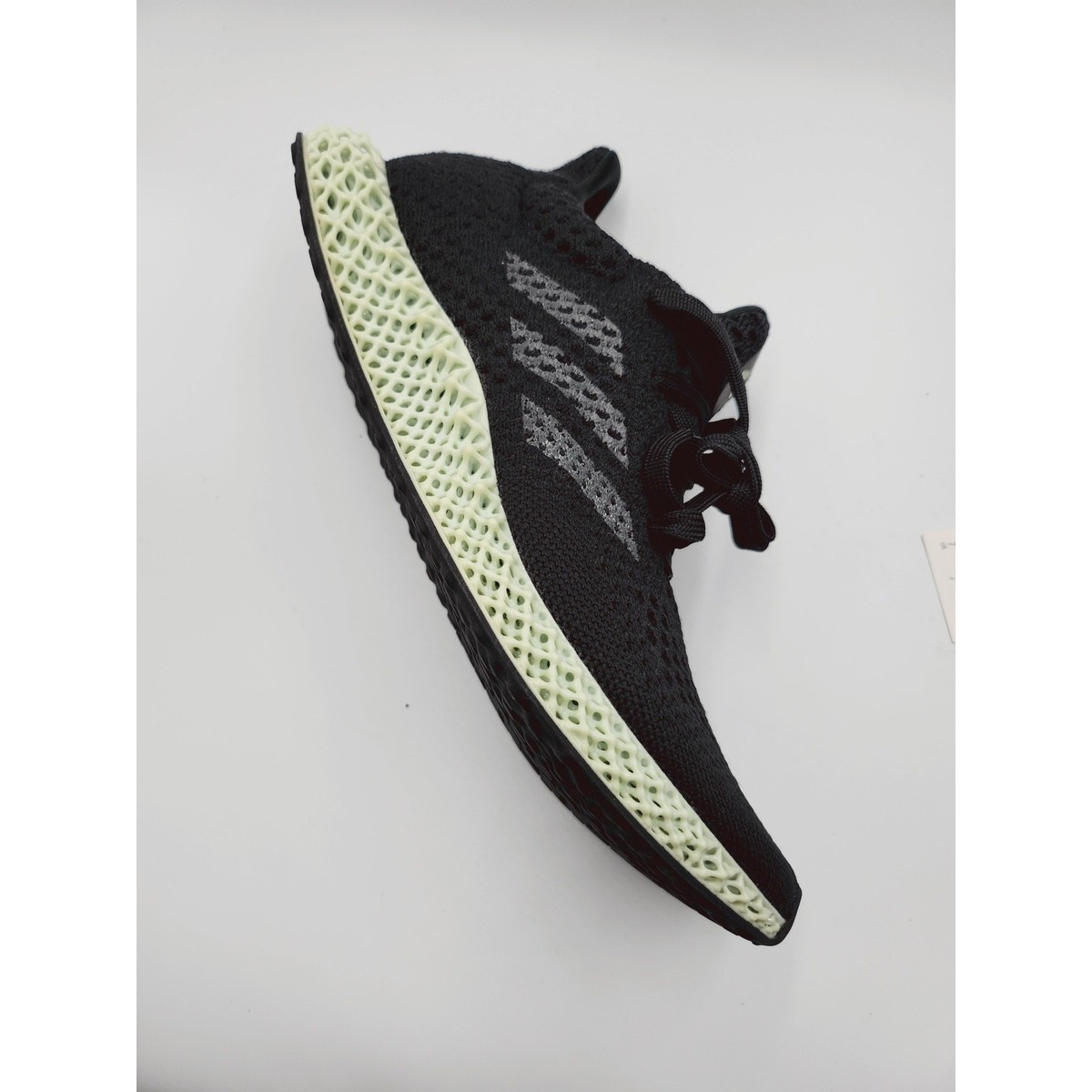 Mens Size 7.5 Adidas Running Shoes 4d Futurecraft Round Toe Core