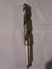 Drill Bit,1.1/4PTD, USA, CO E-0 HSS, 3 Taper, 7.1/4" Length Of Cut, 12.75" Long