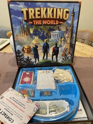 Trekking Die Welt Brettspiel Underdog KOMPLETT & neuwertig kaum berührt