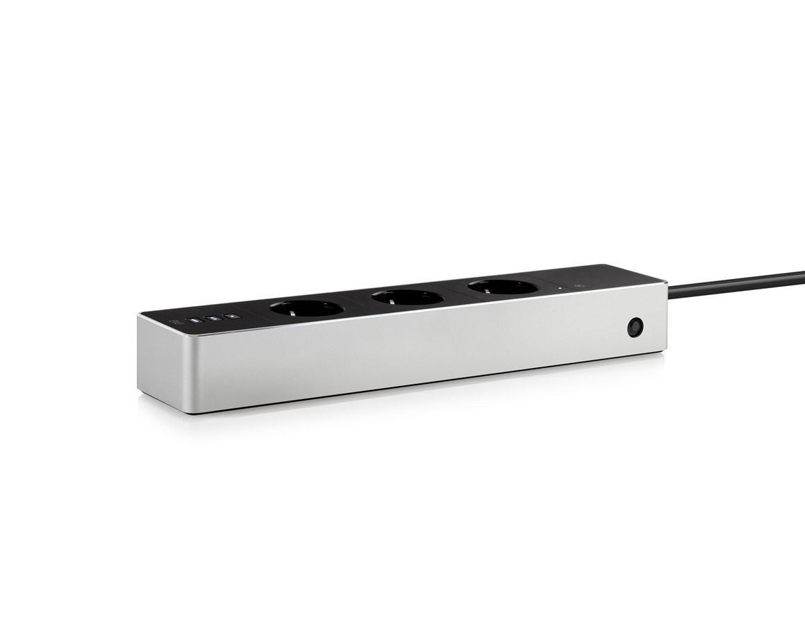 Eve Schwarz/Weiss Steckdosenleiste, Energy Strip (3X, Cee 7/4, Typ 23, 1.90 M) - Bild 2
