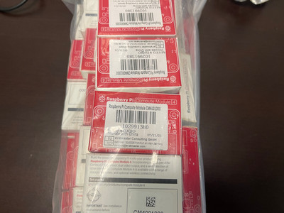Raspberry Pi Compute Module 4 1GB Lite CM4001000 Lot Of 10