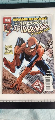 The Amazing Spider-Man #546 Direct Edition, Steve Mcniven Cover (Marvel...