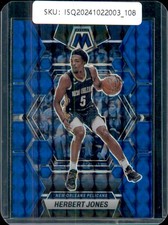 2022 Panini Mosaic Herbert Jones /199 Base Mosaic Blue #167