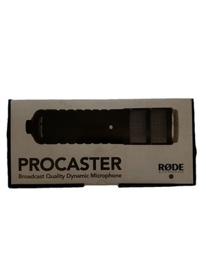 Rode Procaster Dynamic Microphone XLR Cardioid Large Diaphragm Broadcast Black