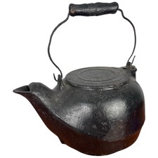 Antique Giles F. Filley's Excelsior Stove Works Cast Iron Tea Kettle Made In USA
