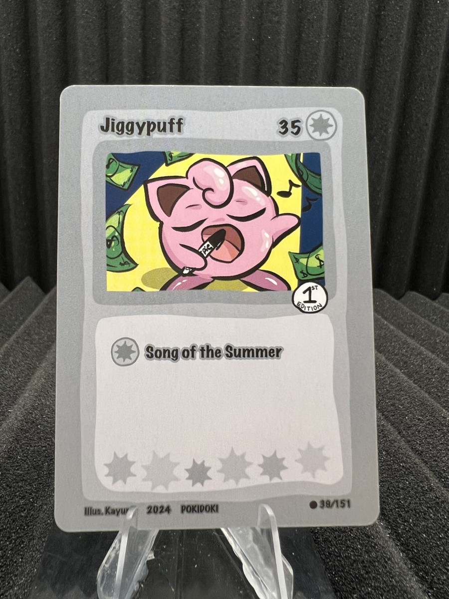 Jiggypuff (Jigglypuff) 39/151 - Pokidoki First Edition Fan Art