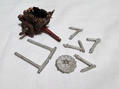 Warhammer Chaos Chariot Metal and Plastic Kitbashed + Spares OOP Games Workshop 