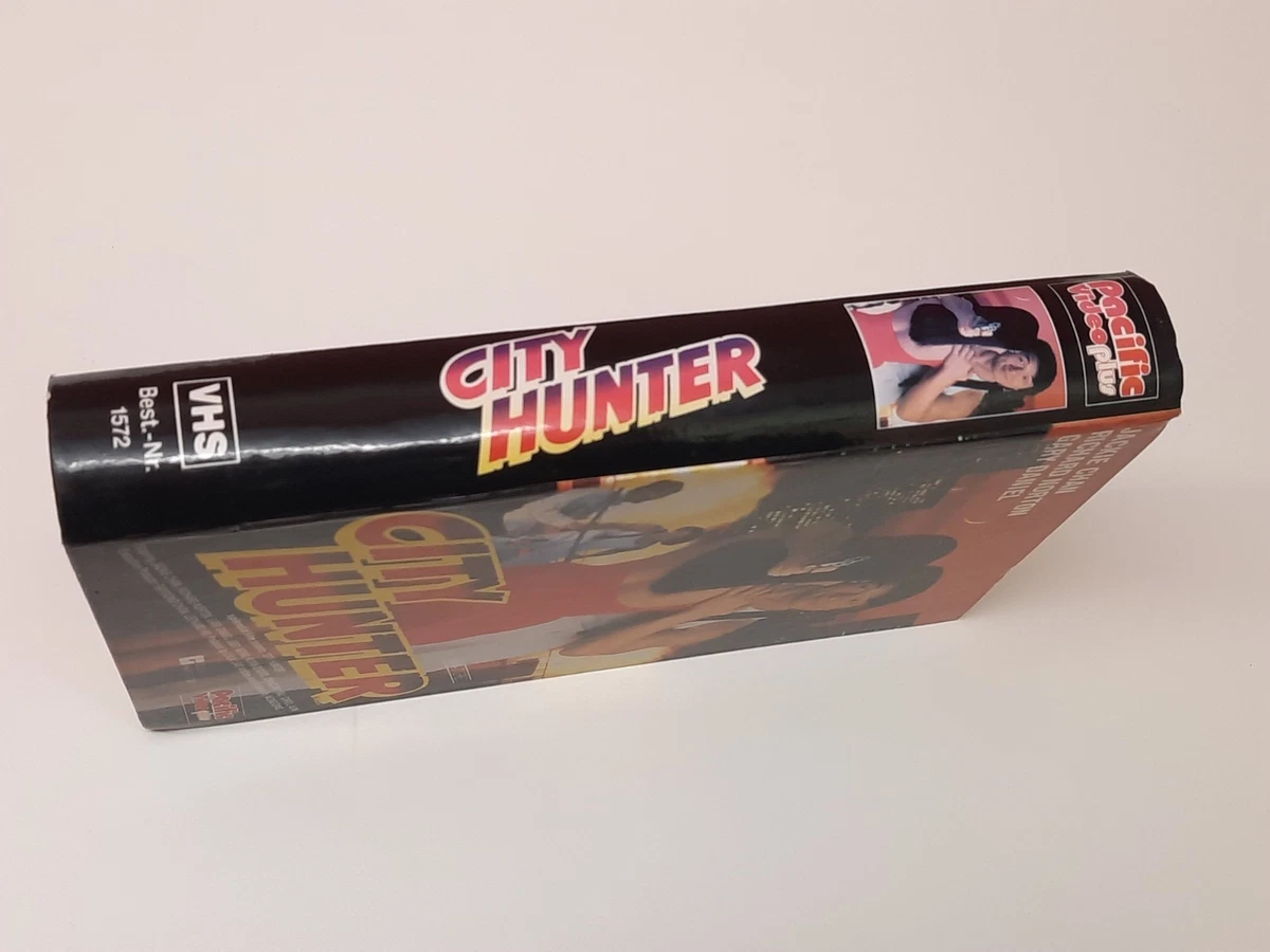 City Hunter 1993 VHS German PAL Pacific Video Hartbox Jackie Chan Joey Wong