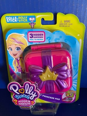 Polly Pocket Hidden Hideouts Lil' Princess Pad with Micro Lila Doll