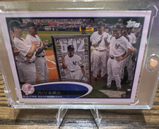 Topps Mariano Rivera New York Yankees 2012 Baseball Card #109 Checklist