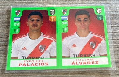 Julian Alvarez #325b Rc Rookie - 2019-20 Panini Fifa 365 Album Stickers Green