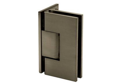 Glendale Square Wall Mount Hinge Offset Back Plate - Brushed Bronze