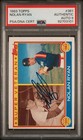 1983 Topps #361 Nolan Ryan PSA DNA Authentic Auto 9 CLEAN Matching Blue Ink HOF