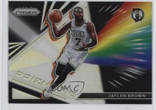 2021-22 Panini Prizm Prizmatic Silver Prizm Jaylen Brown #16 1k9t