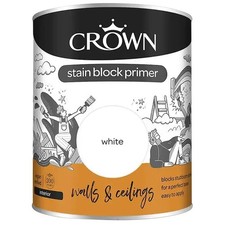 Image of Crown Quick Dry, Non Drip, One Coat, Eggshell, MDF Wood & Metal - Paint 750ml