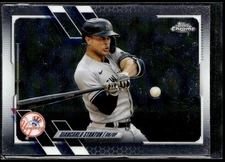 Giancarlo Stanton 2021 Topps Chrome #54 New York Yankees
