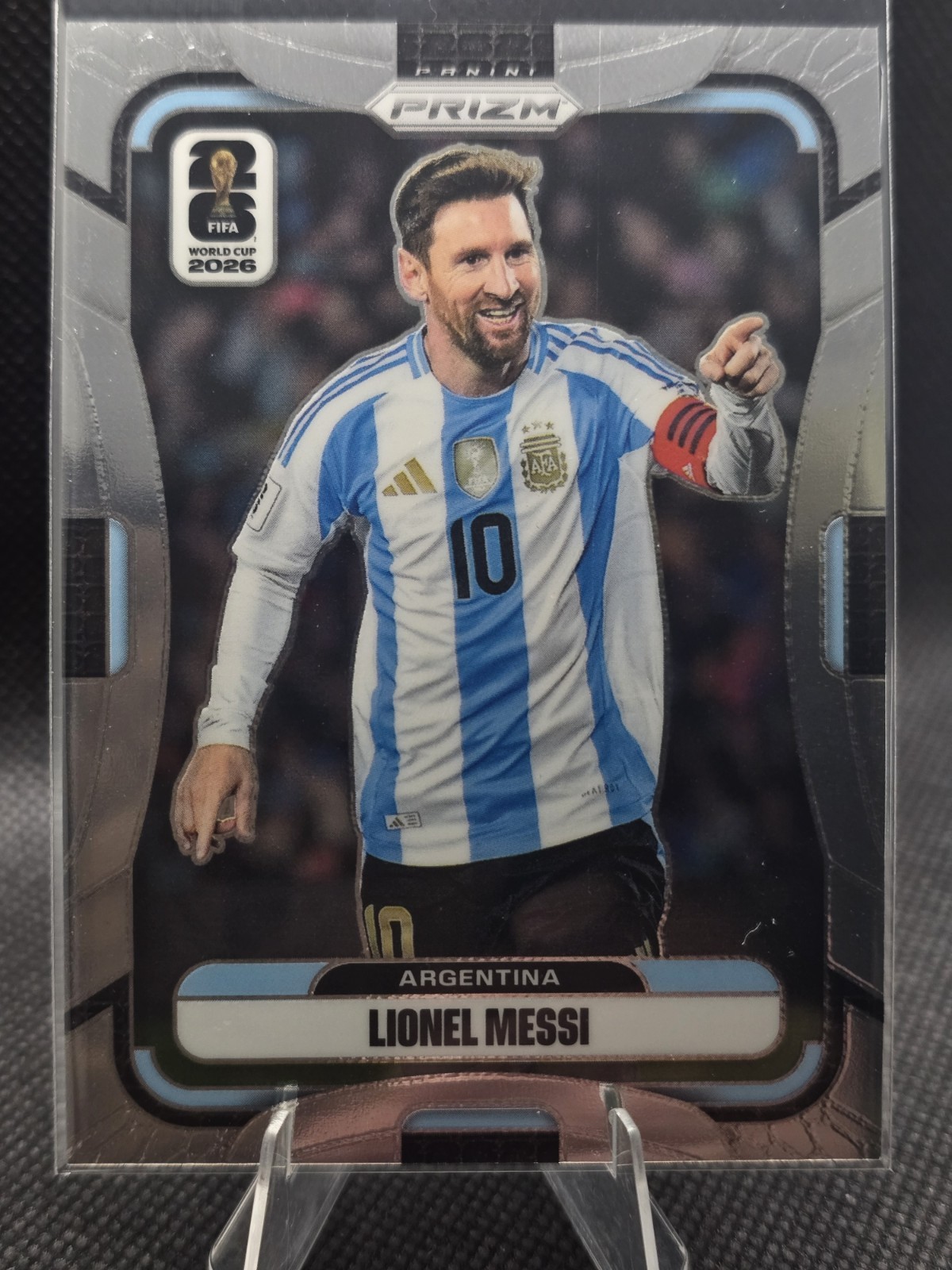 2026 Panini Prizm Fifa World Cup Lionel Messi Image Variation SSP #10 Argentina