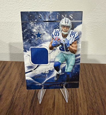 2019 Panini Origins Tony Pollard Rookie Patches RC #RP-29 004/199 Cowboys