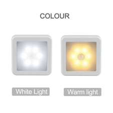 Motion Sensor LED Night Light Battery Powered Indoor Closet Cabinet Wall Cabinet
