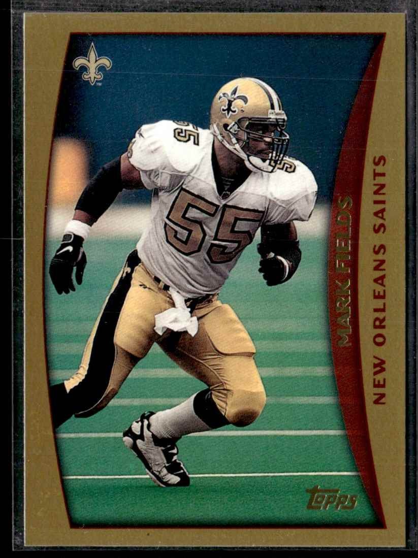1998 TOPPS MARK FIELDS #156 NEW ORLEANS SAINTS 3428